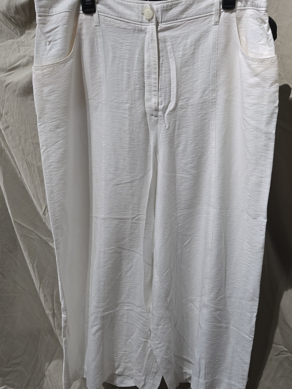 Simply Vera Vera Wang Wide Leg Capris in White